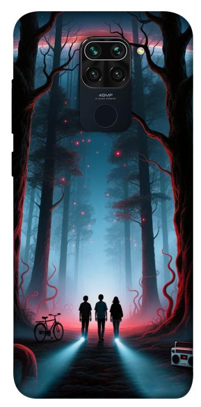 Чехол itsPrint Kids in the forest для Xiaomi Redmi Note 9 / Redmi 10X, хоррор, купить оптом с доставкой