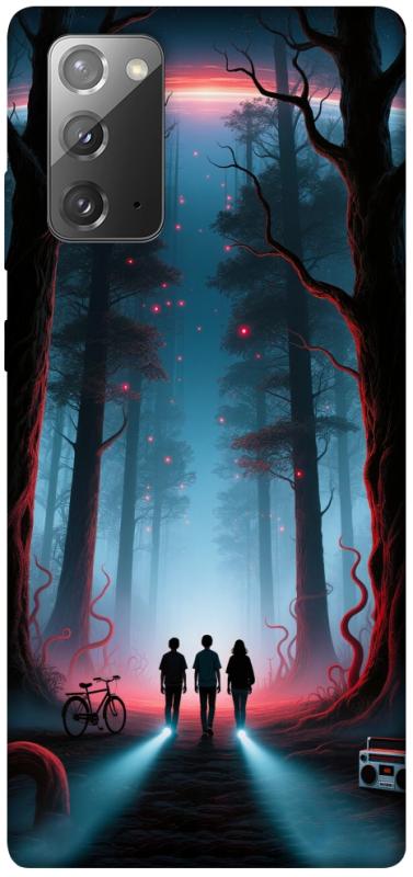 Чехол itsPrint Kids in the forest для Samsung Galaxy Note 20, хоррор, купить оптом с доставкой