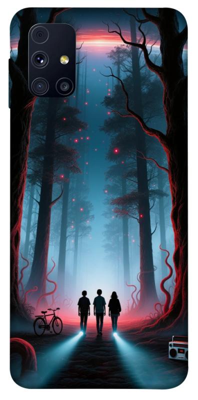 Чехол itsPrint Kids in the forest для Samsung Galaxy M31s, хоррор, купить оптом с доставкой