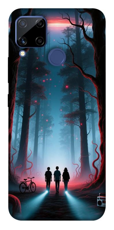 Чехол itsPrint Kids in the forest для Realme C15, хоррор, купить оптом с доставкой