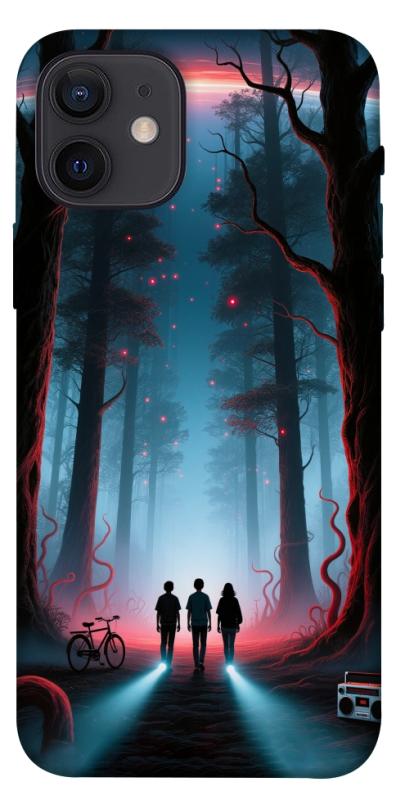 Чехол itsPrint Kids in the forest для Apple iPhone 12 Pro (6.1"), хоррор, купить оптом с доставкой