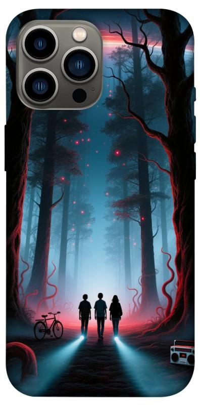 Чехол itsPrint Kids in the forest для Apple iPhone 12 Pro Max (6.7"), хоррор, купить оптом с доставкой