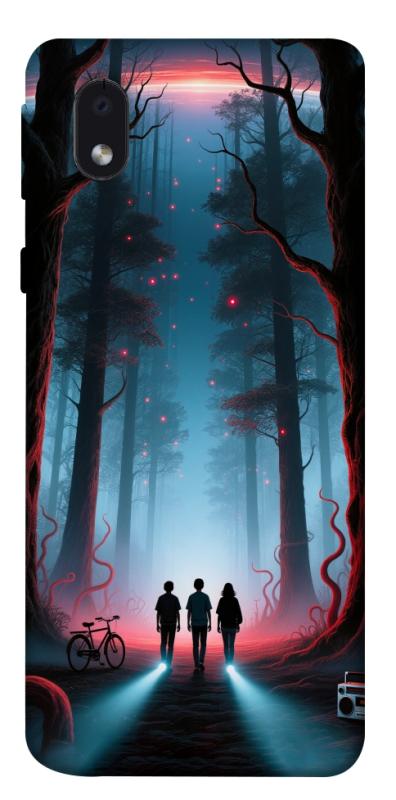 Чехол itsPrint Kids in the forest для Samsung Galaxy M01 Core / A01 Core, хоррор, купить оптом с доставкой