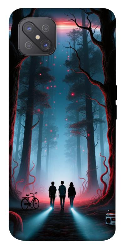 Чехол itsPrint Kids in the forest для Oppo A92s, хоррор, купить оптом с доставкой