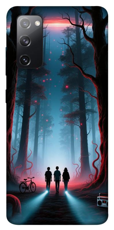 Чехол itsPrint Kids in the forest для Samsung Galaxy S20 FE, хоррор, купить оптом с доставкой