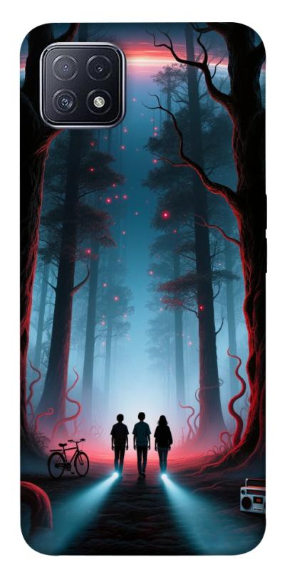 Чехол itsPrint Kids in the forest для Oppo A73, хоррор, купить оптом с доставкой