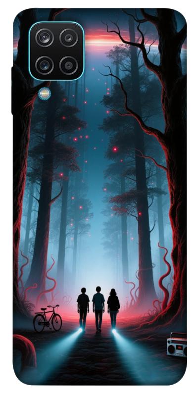 Чехол itsPrint Kids in the forest для Samsung Galaxy A12, хоррор, купить оптом с доставкой