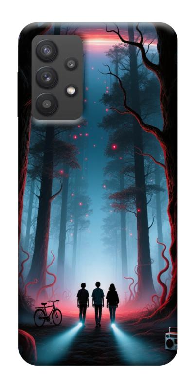 Чехол itsPrint Kids in the forest для Samsung Galaxy A32 (A326B) 5G, хоррор, купить оптом с доставкой