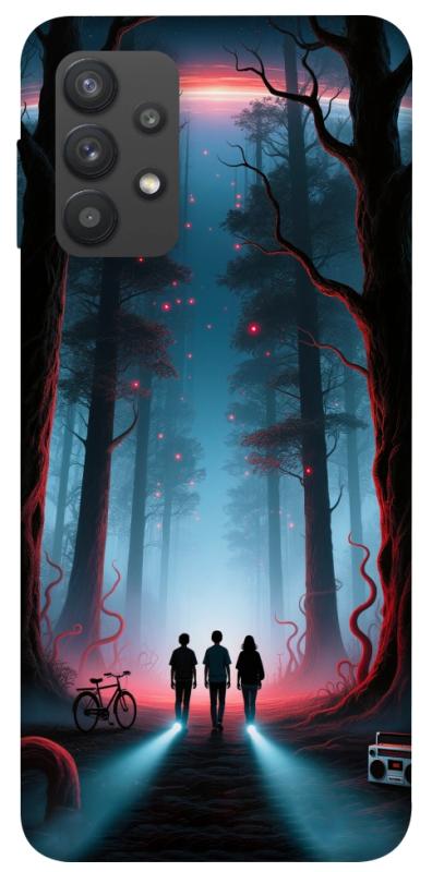 Чехол itsPrint Kids in the forest для Samsung Galaxy A32 (A325F) 4G, хоррор, купить оптом с доставкой