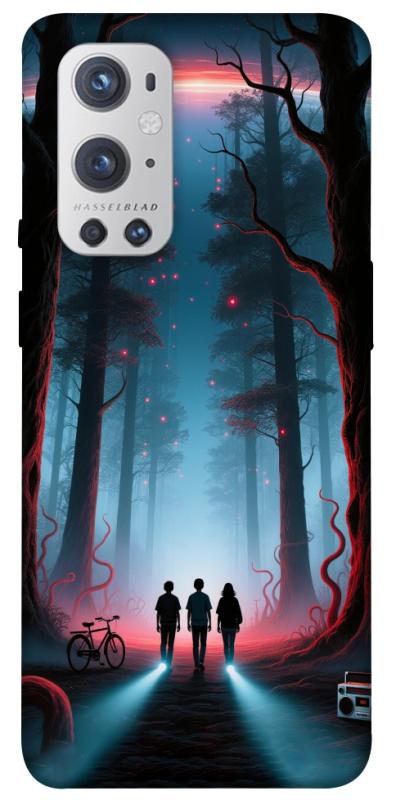 Чехол itsPrint Kids in the forest для OnePlus 9 Pro, хоррор, купить оптом с доставкой