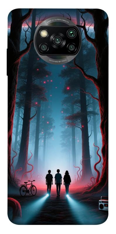 Чехол itsPrint Kids in the forest для Xiaomi Poco X3 NFC / Poco X3 Pro, хоррор, купить оптом с доставкой