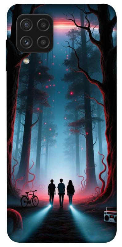 Чехол itsPrint Kids in the forest для Samsung Galaxy A22 4G, хоррор, купить оптом с доставкой