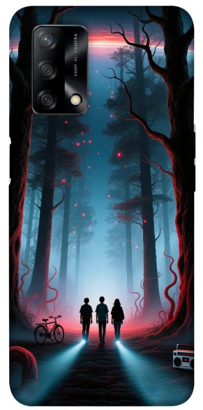 Чехол itsPrint Kids in the forest для Oppo A74 4G, хоррор, купить оптом с доставкой