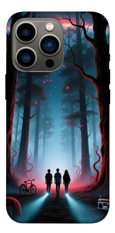 Чехол itsPrint Kids in the forest для Apple iPhone 13 Pro (6.1"), хоррор, купить оптом с доставкой