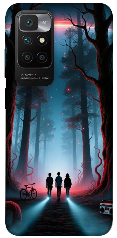Чехол itsPrint Kids in the forest для Xiaomi Redmi 10, хоррор, купить оптом с доставкой