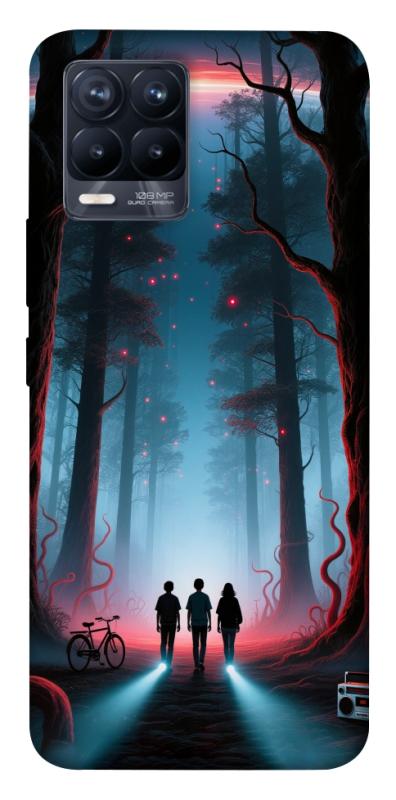 Чохол itsPrint Kids in the forest для Realme 8, хоррор, купити оптом з доставкою