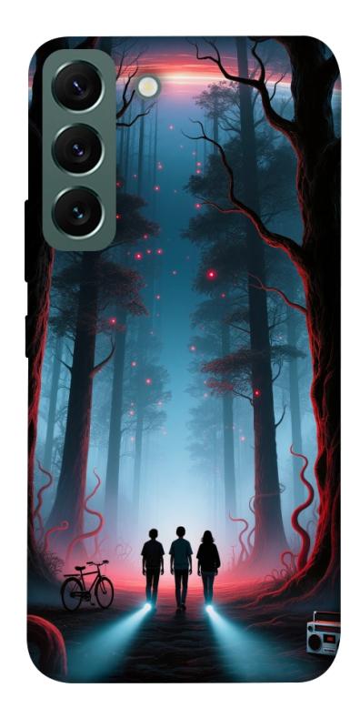 Чехол itsPrint Kids in the forest для Samsung Galaxy S22, хоррор, купить оптом с доставкой