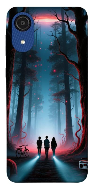 Чехол itsPrint Kids in the forest для Samsung Galaxy A03 Core, хоррор, купить оптом с доставкой
