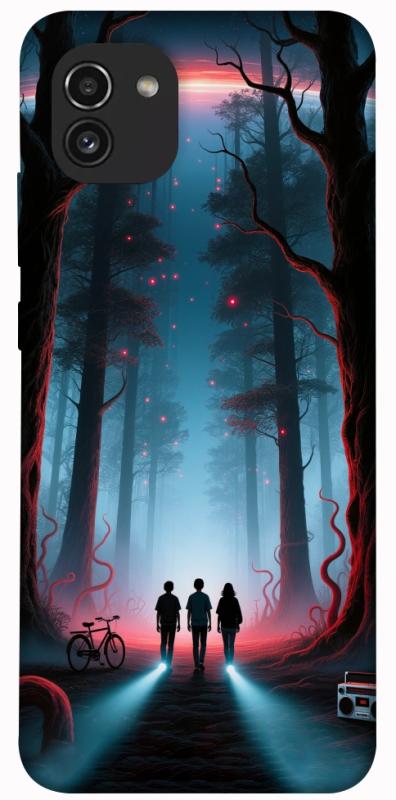 Чохол itsPrint Kids in the forest для Samsung Galaxy A03, хоррор, купити оптом з доставкою