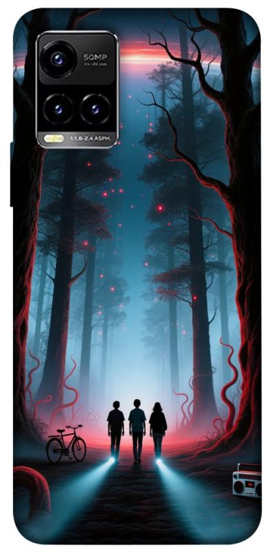 Чехол itsPrint Kids in the forest для Vivo Y21 / Y33s, хоррор, купить оптом с доставкой