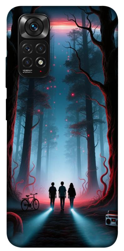 Чехол itsPrint Kids in the forest для Xiaomi Redmi Note 11 (Global) / Note 11S, хоррор, купить оптом с доставкой