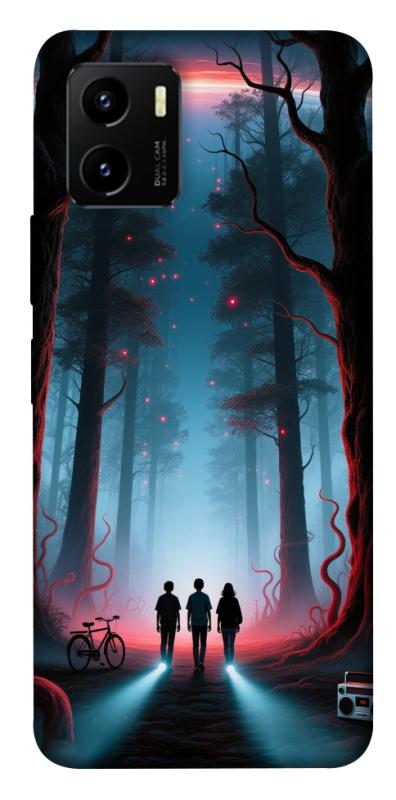 Чехол itsPrint Kids in the forest для Vivo Y15s, хоррор, купить оптом с доставкой