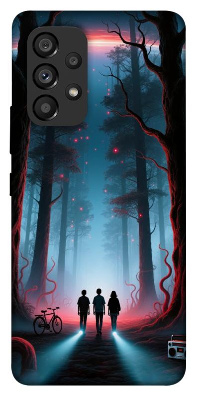 Чехол itsPrint Kids in the forest для Samsung Galaxy A53 5G, хоррор, купить оптом с доставкой