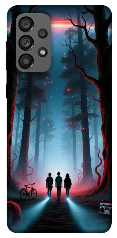 Чехол itsPrint Kids in the forest для Samsung Galaxy A73 5G, хоррор, купить оптом с доставкой