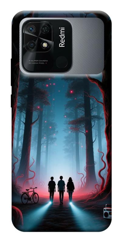 Чехол itsPrint Kids in the forest для Xiaomi Redmi 10C, хоррор, купить оптом с доставкой