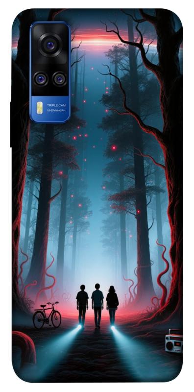 Чехол itsPrint Kids in the forest для Vivo Y51a, хоррор, купить оптом с доставкой