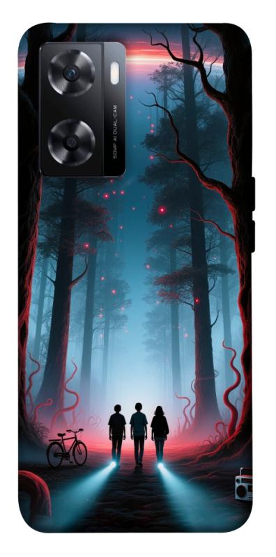 Чехол itsPrint Kids in the forest для OnePlus Nord N20 SE, хоррор, купить оптом с доставкой