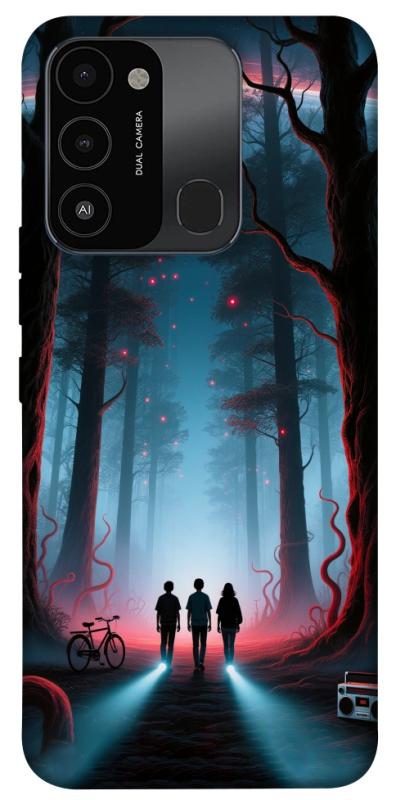 Чехол itsPrint Kids in the forest для TECNO Spark 8C, хоррор, купить оптом с доставкой