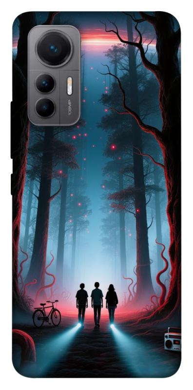 Чехол itsPrint Kids in the forest для Xiaomi 12 Lite, хоррор, купить оптом с доставкой