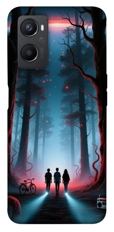 Чехол itsPrint Kids in the forest для Oppo A96, хоррор, купить оптом с доставкой