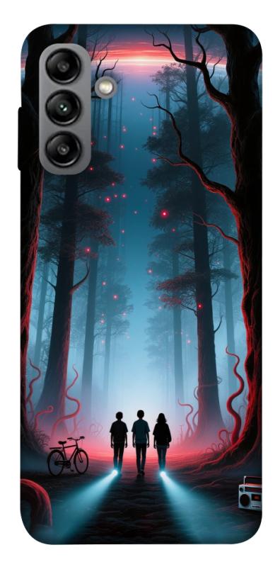 Чехол itsPrint Kids in the forest для Samsung Galaxy A04s, хоррор, купить оптом с доставкой