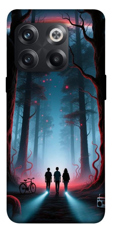 Чехол itsPrint Kids in the forest для OnePlus 10T, хоррор, купить оптом с доставкой