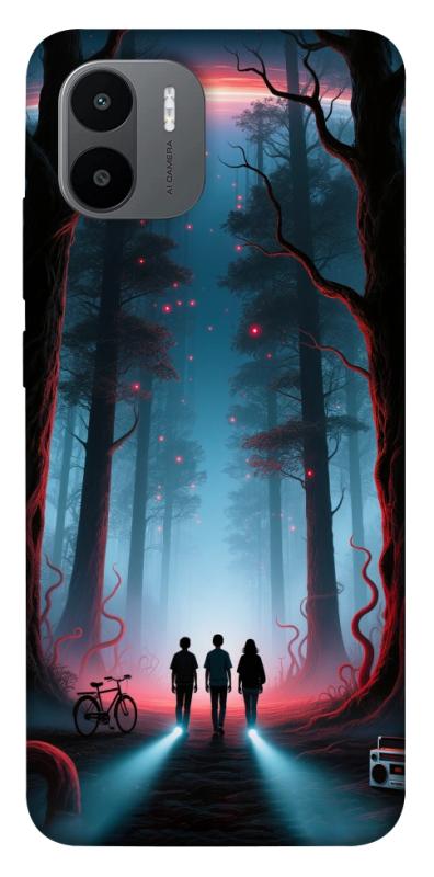 Чехол itsPrint Kids in the forest для Xiaomi Redmi A1+ / A2+, хоррор, купить оптом с доставкой
