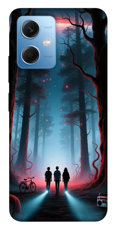 Чехол itsPrint Kids in the forest для Xiaomi Redmi Note 12 5G, хоррор, купить оптом с доставкой