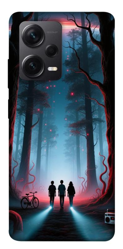 Чехол itsPrint Kids in the forest для Xiaomi Redmi Note 12 Pro+ 5G, хоррор, купить оптом с доставкой