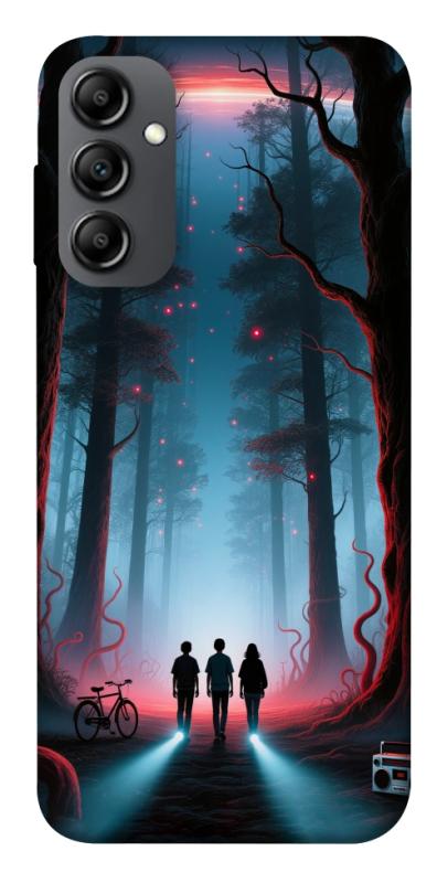 Чехол itsPrint Kids in the forest для Samsung Galaxy A14 4G/5G, хоррор, купить оптом с доставкой