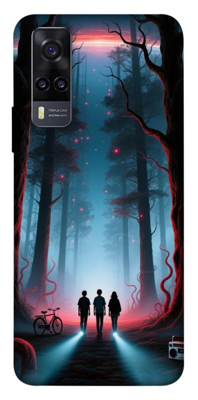 Чехол itsPrint Kids in the forest для Vivo Y31, хоррор, купить оптом с доставкой