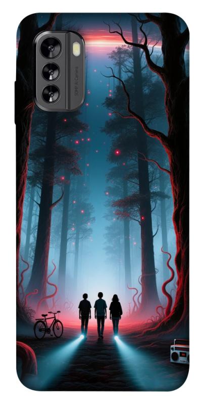 Чехол itsPrint Kids in the forest для Nokia G60, хоррор, купить оптом с доставкой