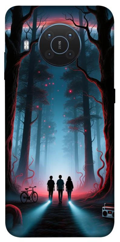 Чехол itsPrint Kids in the forest для Nokia X10 / X20, хоррор, купить оптом с доставкой