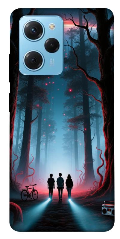 Чехол itsPrint Kids in the forest для Xiaomi Poco X5 Pro 5G, хоррор, купить оптом с доставкой