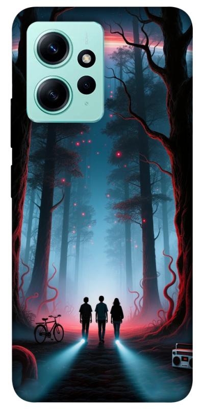 Чехол itsPrint Kids in the forest для Xiaomi Redmi Note 12 4G, хоррор, купить оптом с доставкой