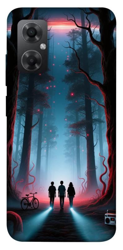 Чехол itsPrint Kids in the forest для Xiaomi Redmi Note 11R, хоррор, купить оптом с доставкой