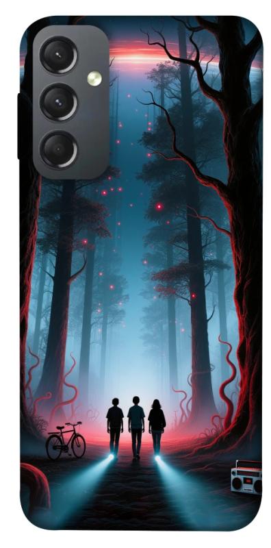 Чехол itsPrint Kids in the forest для Samsung Galaxy A24 4G, хоррор, купить оптом с доставкой