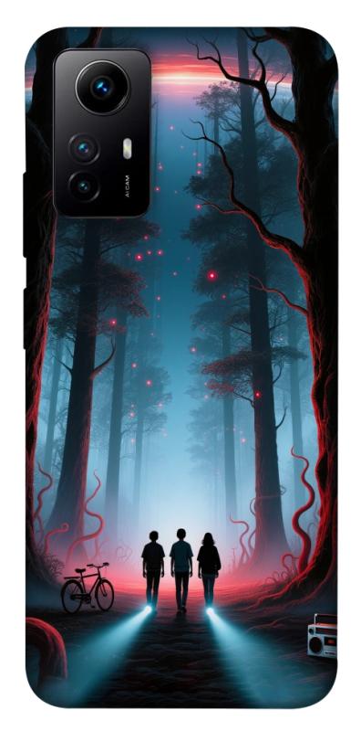 Чехол itsPrint Kids in the forest для Xiaomi Redmi Note 12S, хоррор, купить оптом с доставкой