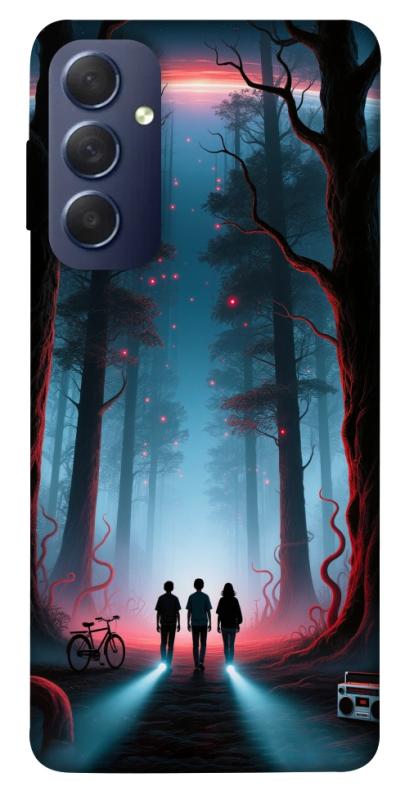 Чехол itsPrint Kids in the forest для Samsung Galaxy M54 5G, хоррор, купить оптом с доставкой