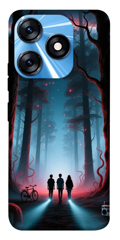 Чехол itsPrint Kids in the forest для TECNO Spark 10 Pro, хоррор, купить оптом с доставкой